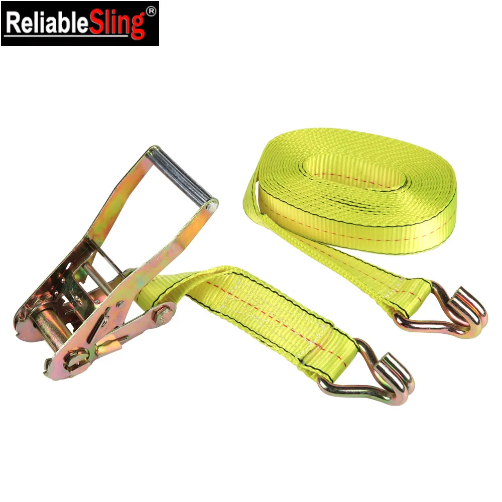 Truck Car Transportation Cargo Ratchet Tie Down Lashing Straps