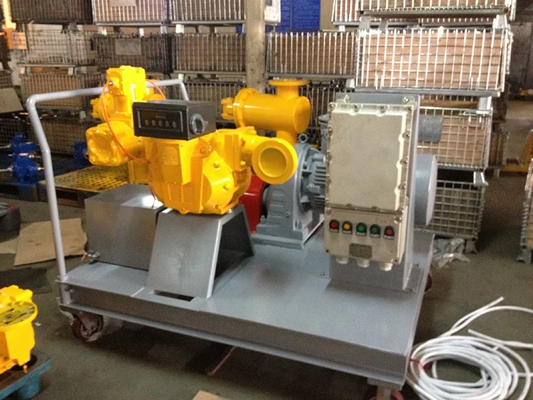 
Bestfueling PD flow meter rotary vane pump assembled mobile bulk fuel dispenser unit 
