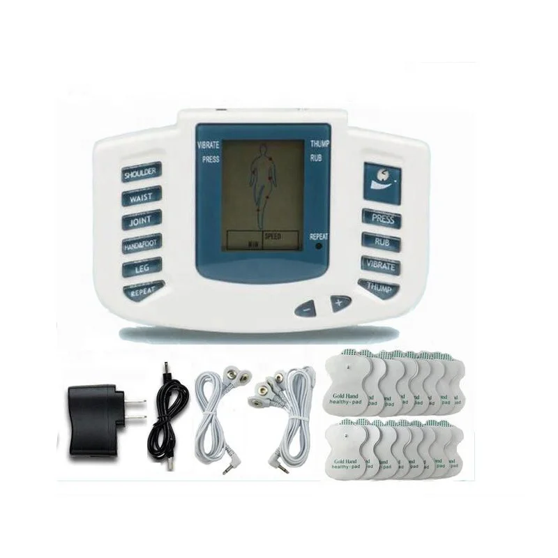 
Electrical Stimulator FullBody Relax Muscle Therapy Massager Acupuncture Machine 