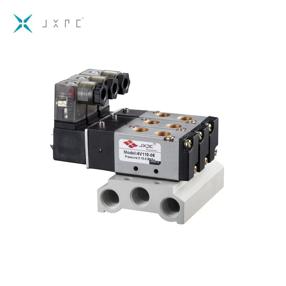 4V400 series pneumatic air release button solenoid valve