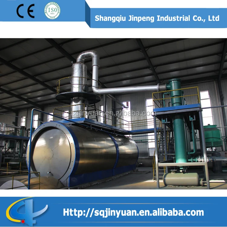 Waste Oil Pyrolysis Machine Waste Engine Oil Recycling Business Distillation Equipment Supplier