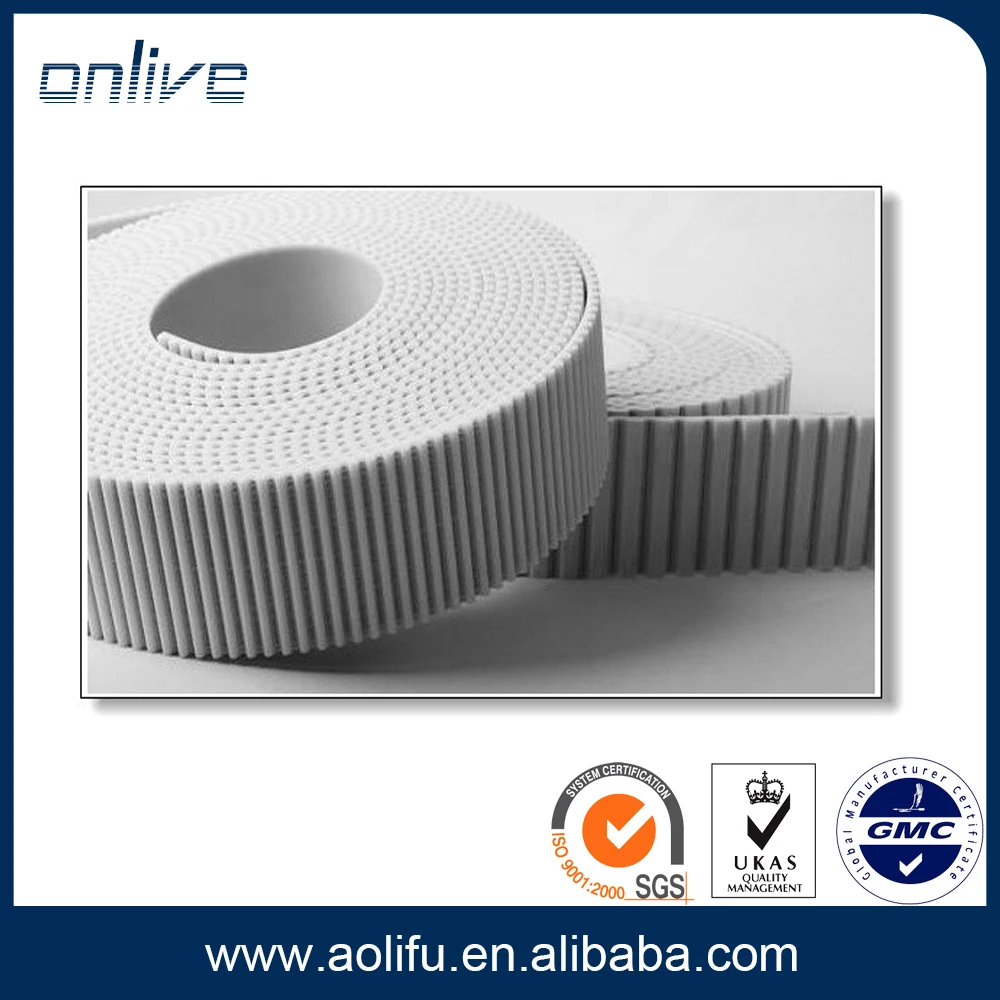 
PU open timing belt 8M and S8M automatic sliding door belt 