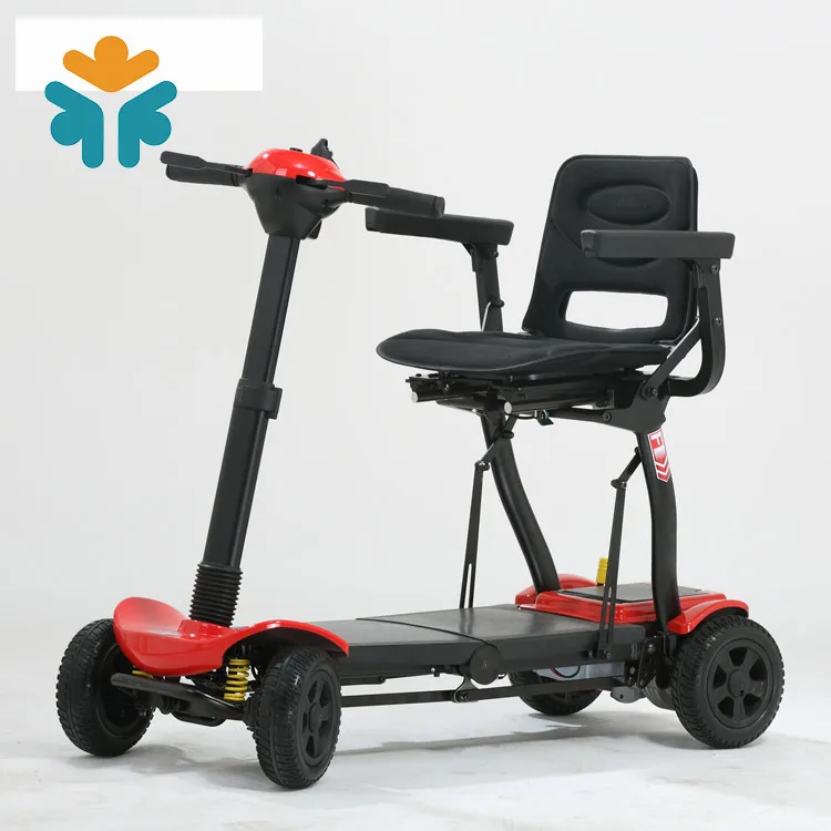 Lightweight remote foldable  Power Mobility Disabled old people scooters for sale