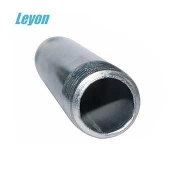 DIN 2982 steel male cast iron pipe fitting gas pipe nipple carbon steel barrel nipple