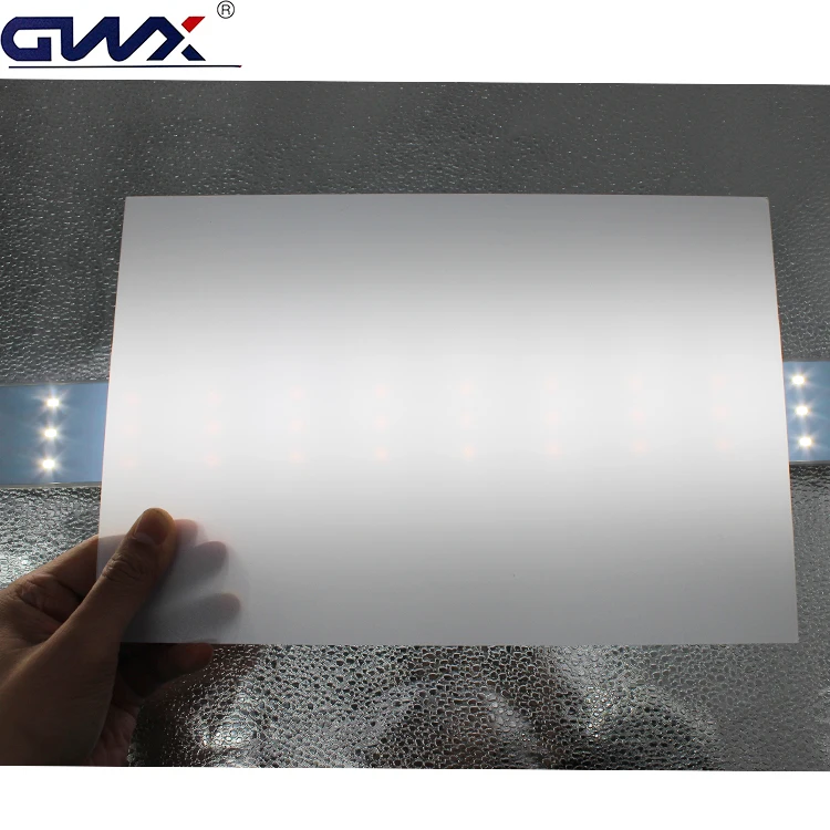 
Opal white polycarbonate sheet advertising and decoration use cheap plastic sheet 