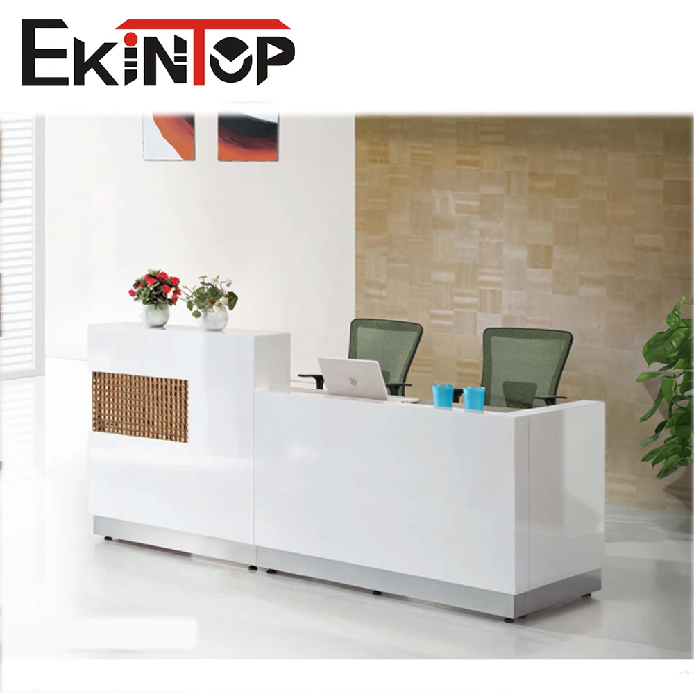 Современная офисная мебель изогнутая стойка регистрации для офисной комнаты маникюрный салон