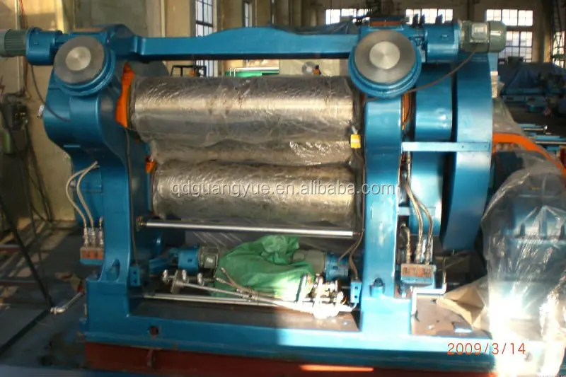 Трехвалковый резиновые рецептуры: резиновый магнит машина/лаборатории четырехвальный каландр для машинного оборудования