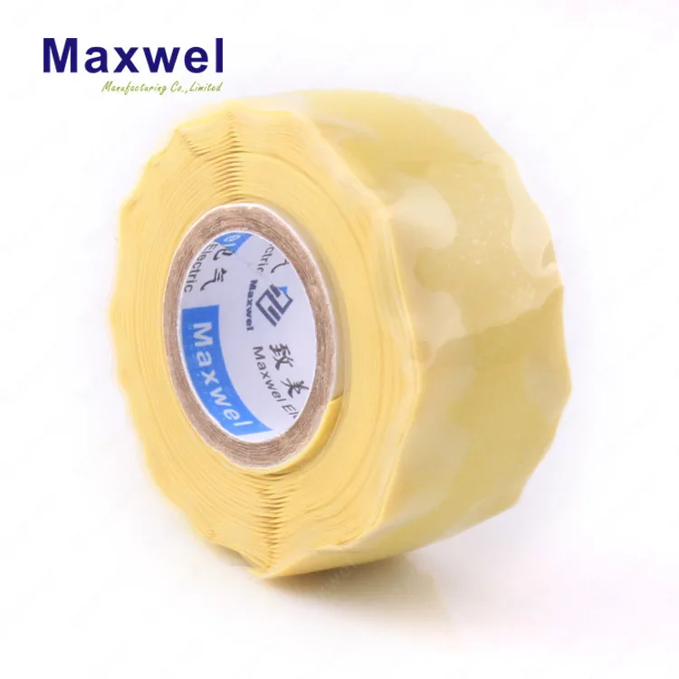 Self adhesive rubber repair tape waterproof rubber silicone tape