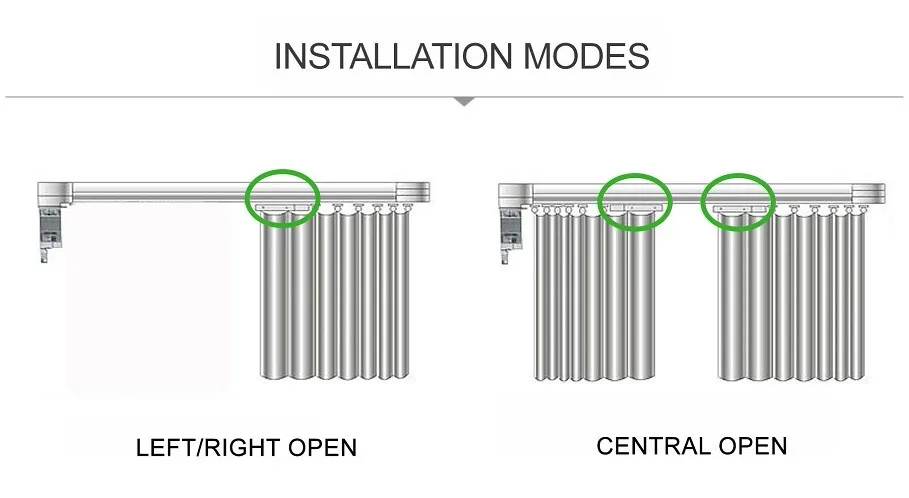 
Lanboo Electric curtains with wifi remote control warranty 8 years 