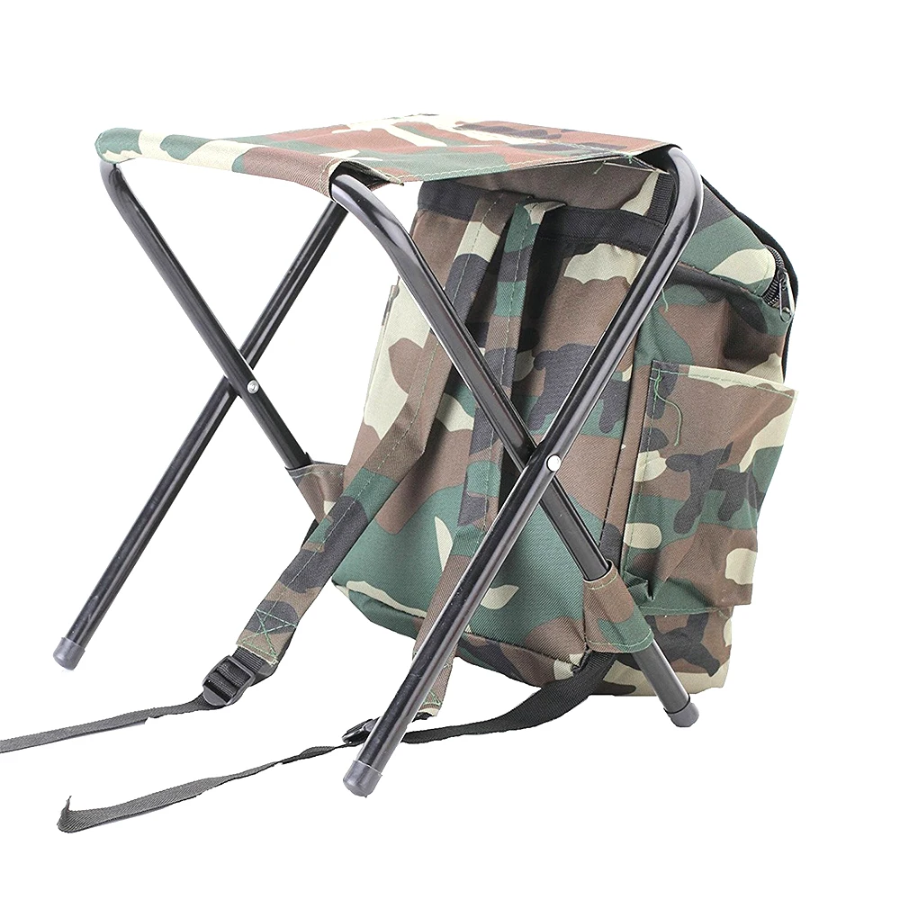 
Hot selling high quality picnic backpack with fishing stool and cooler bag 