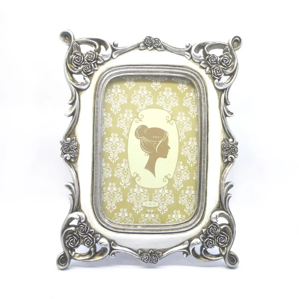 China wholesale black gold vintage resin wedding photo frames online