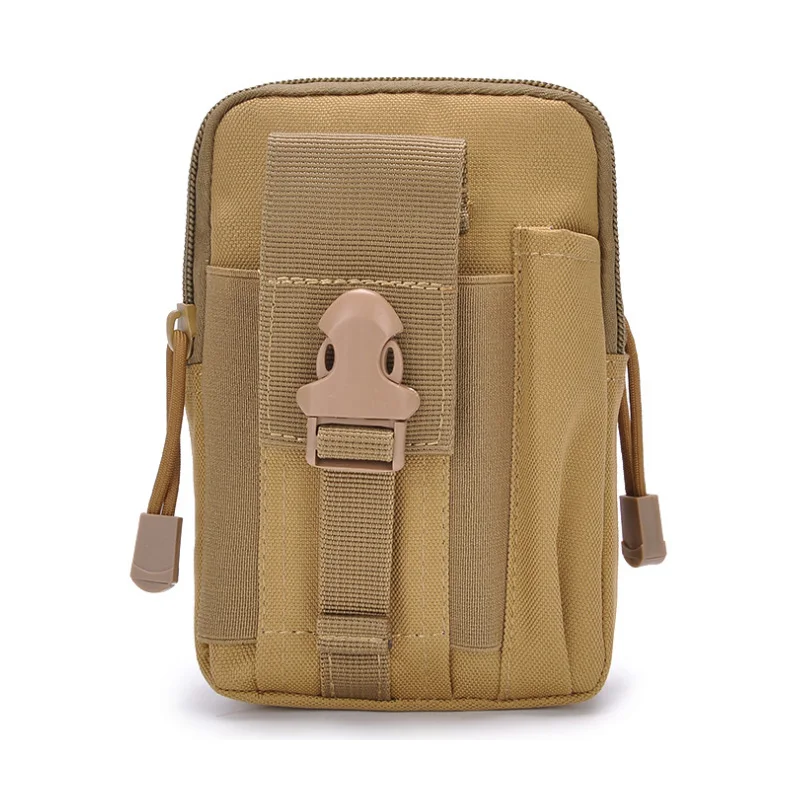 Multi-purpose compact army green waterproof utility gadget belt waist bag military tactical molle pouch