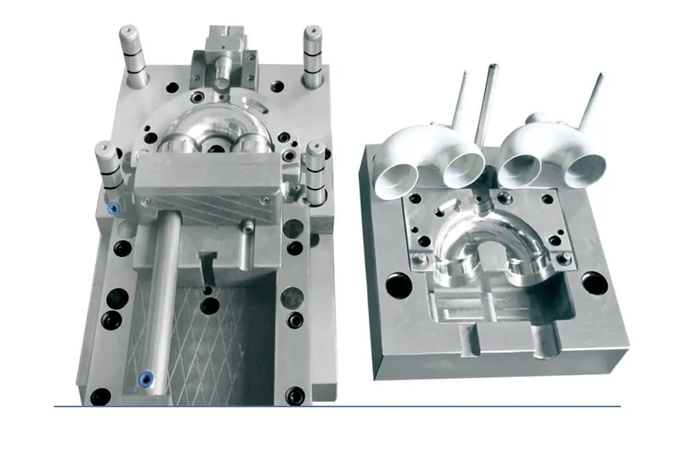 
Custom pvc pipe fitting mould y tee plastic injection fitting mold 