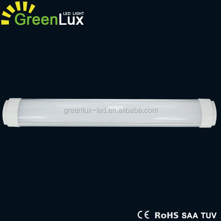 ip65 waterproof fluorescent fitting /tri-proof led light fittings for car parking, airport, metro, train