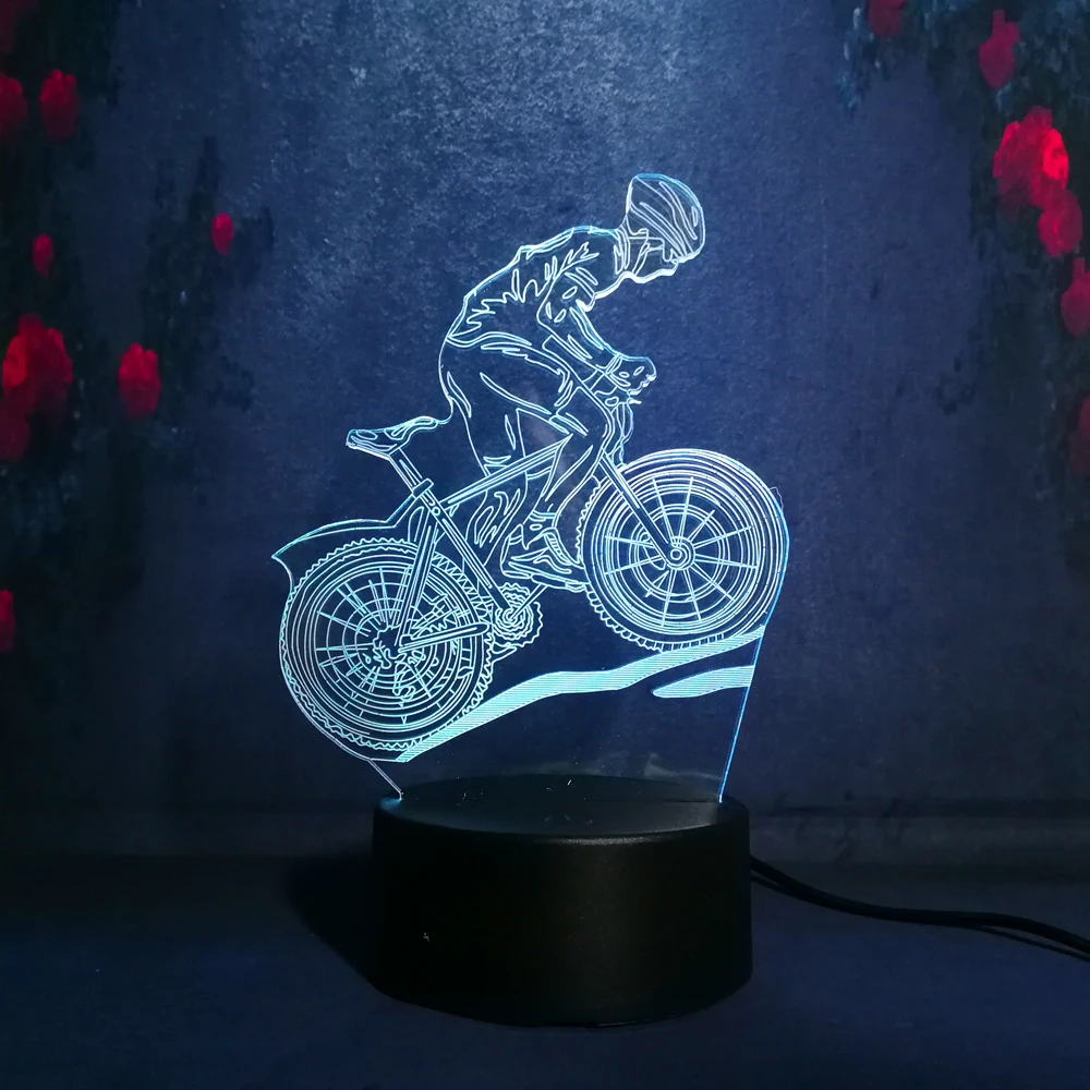 Racing Car Model 3D Touch LED Lamp Night Light Cool toy adult fans birthday gift Room Decor lava display bulb exhibition Lamp