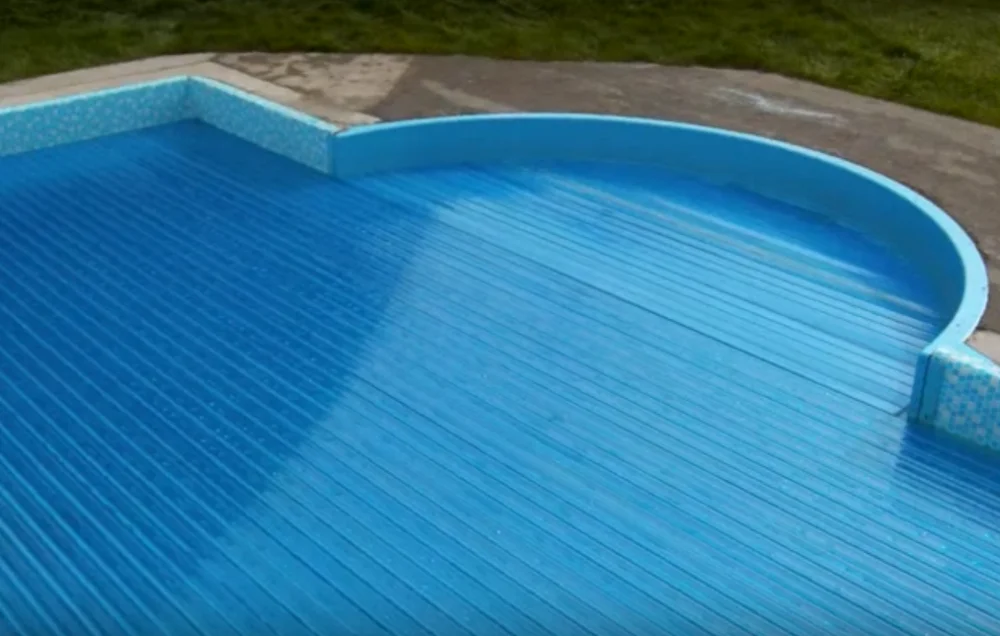 retractable inground swimming pool cover automatic pool cover roller with 12V engine