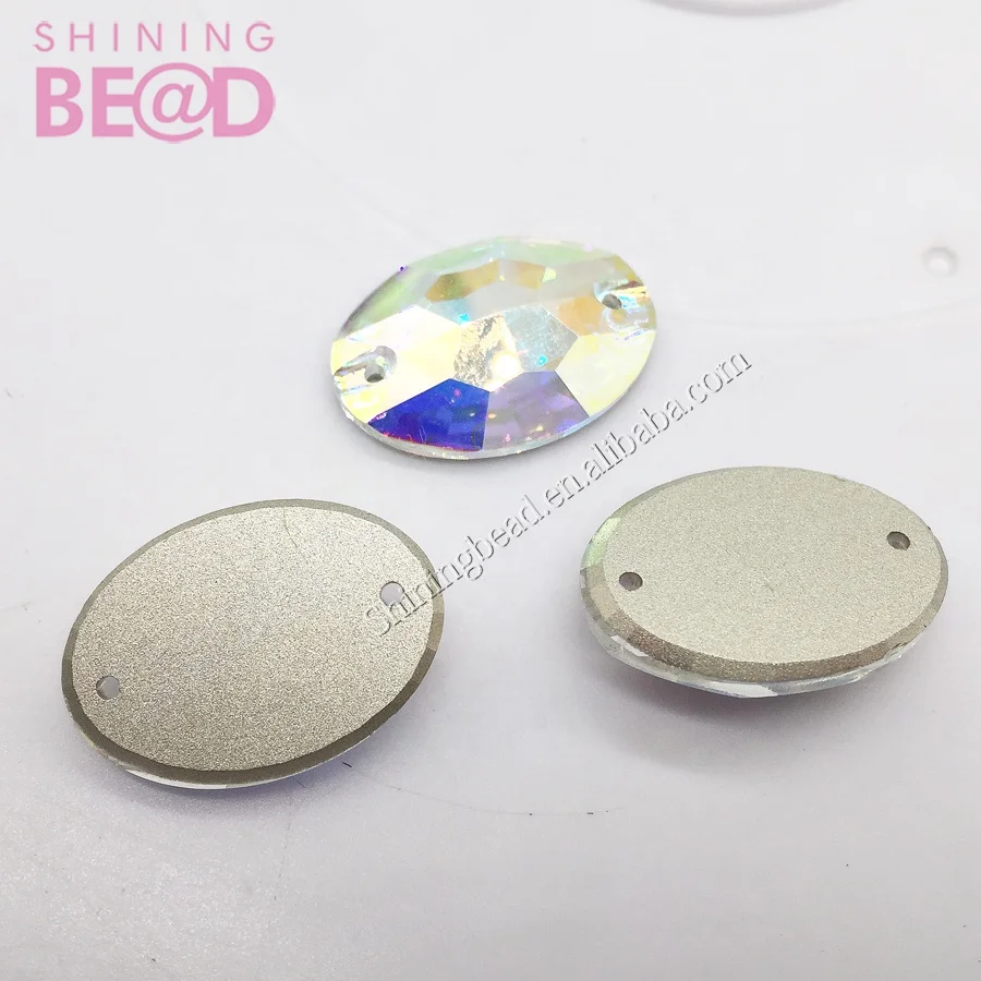 
High quality colorful AB Crystal Sewing glass bead 