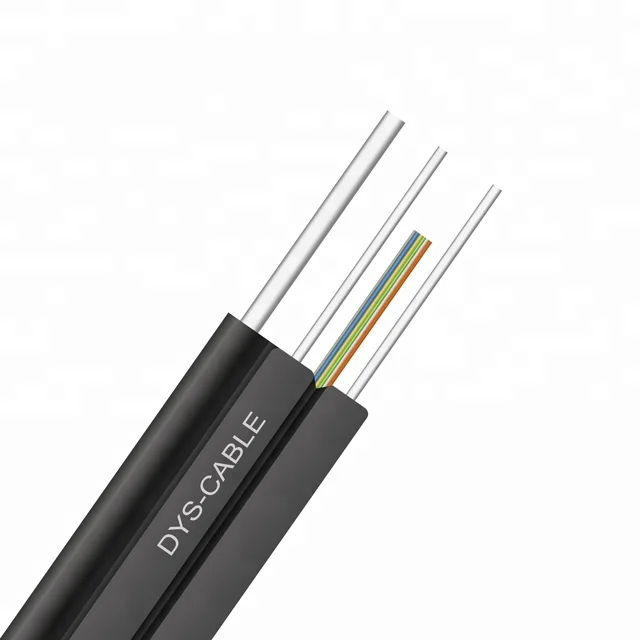 2 Core волоконно-оптический кабель ftth вне помещения падение волоконно-оптический кабель