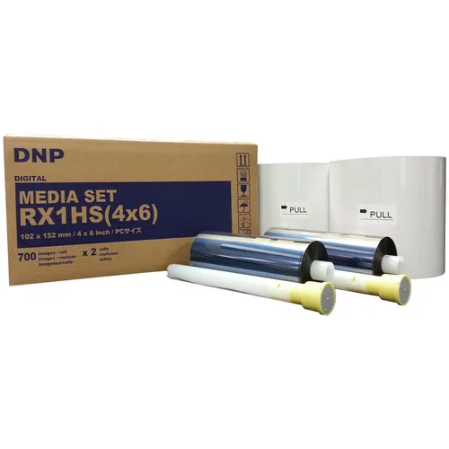  Высококачественная фотобумага в рулоне для фотографий 4x6 дюймов принтеров DS-RX1HS & RX1 (2