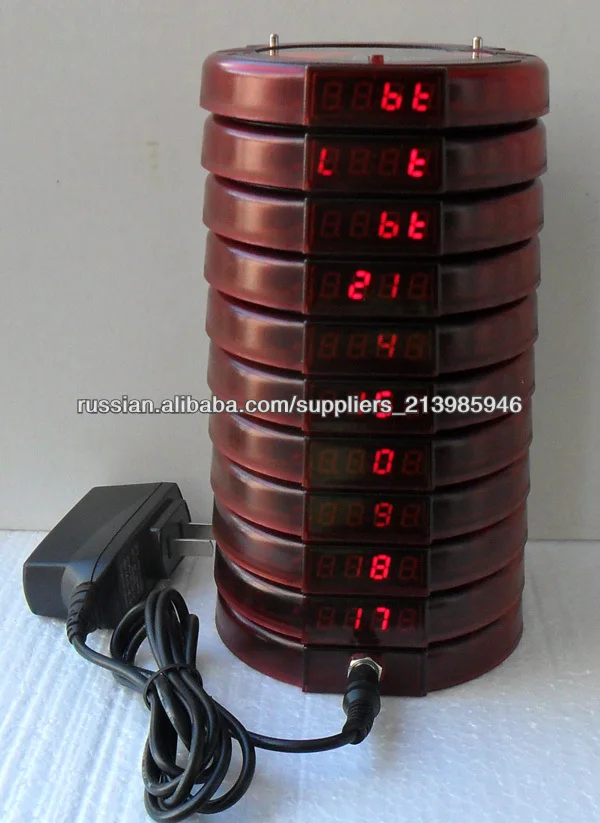 Ресторан Coaster пейджер / Wireless гость система подкачки