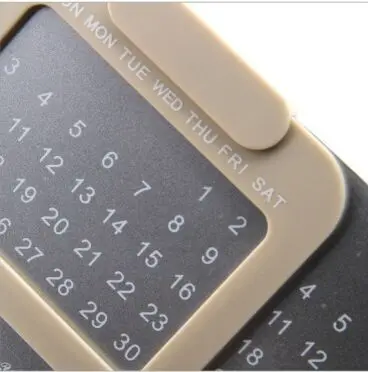 
new products on china market rectangle paper-extracting rolling yearly cardboard calendar stand/classic desktop calendar stand 