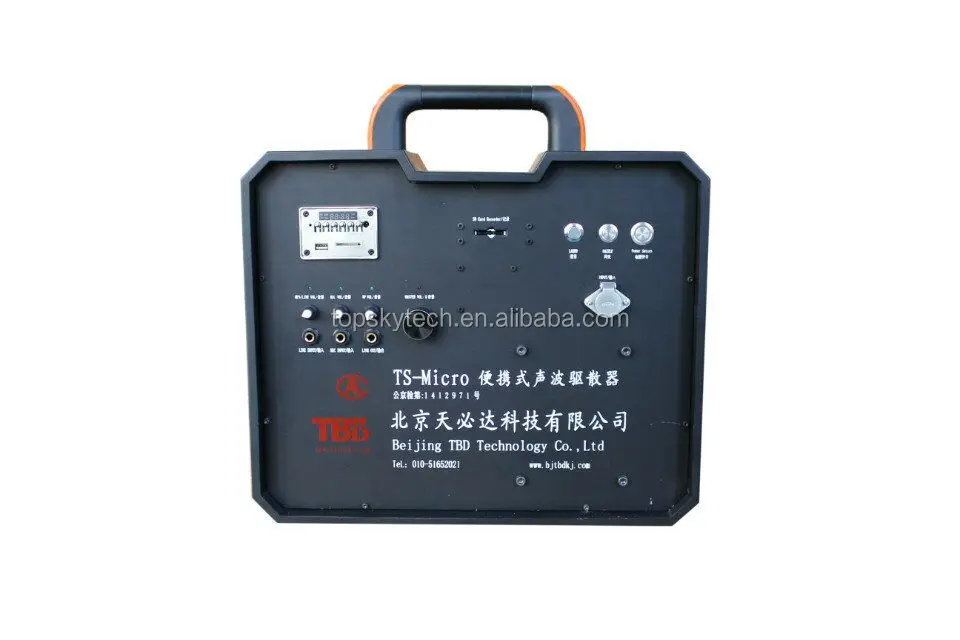 Police use TS loudspeaker - micro