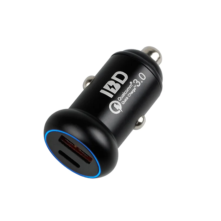 автомобильные аксессуары Универсальный мобильный телефон 12 В Quick Charge 3,0 Dual Usb Автомобильное зарядное устройство