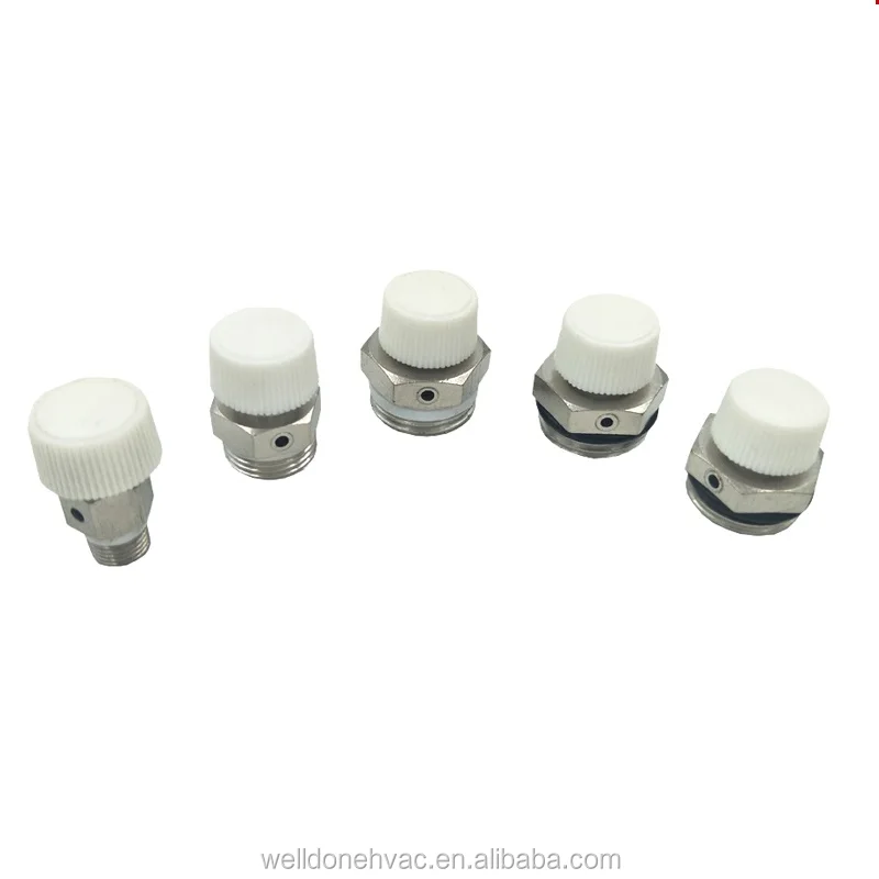 Высококачественный латунный рельефный радиатор давления 1/2 дюйма, клапан вентиляционного отверстия