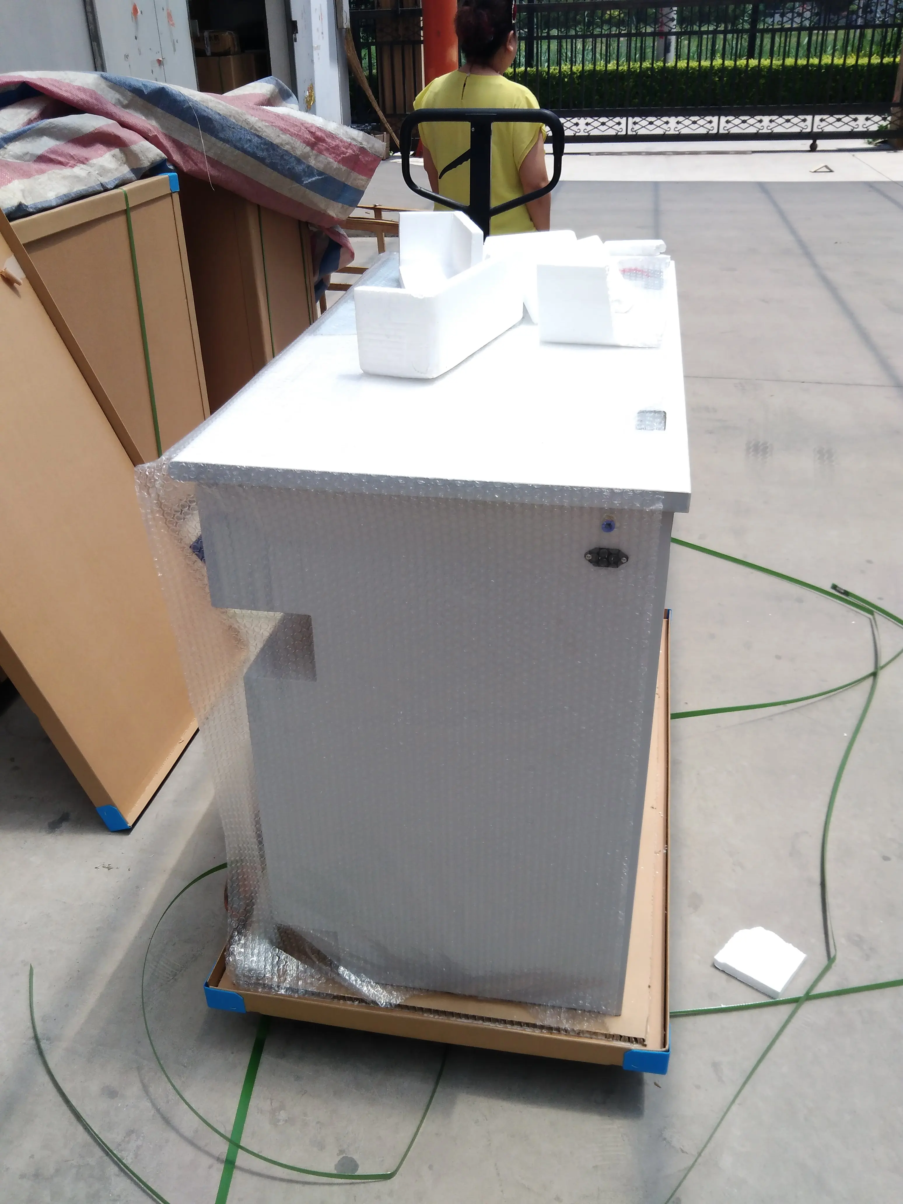 Dental laboratory furniture dental lab technician table work bench single WORKSTATION