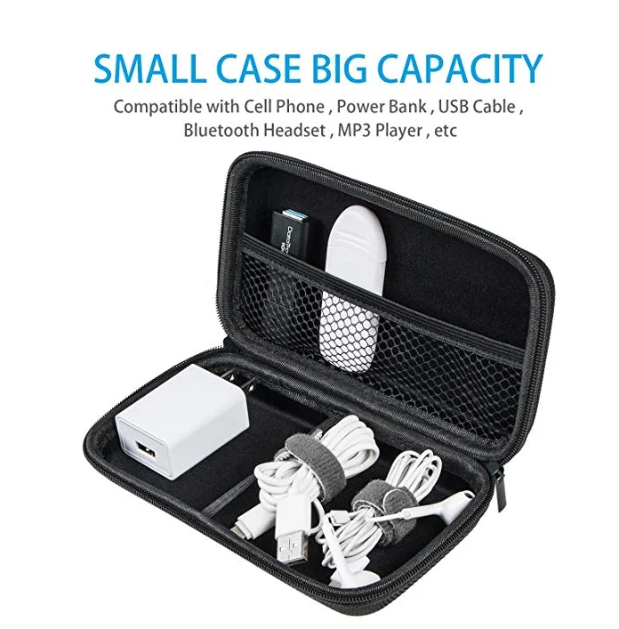 Модный дизайн, лидер продаж, Заводское производство, индивидуальная упаковка, кейс для инструментов Eva, Жесткий Чехол для внешнего аккумулятора