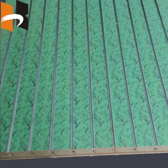 first - class grade 18mm laminated melamine mdf slot board panels