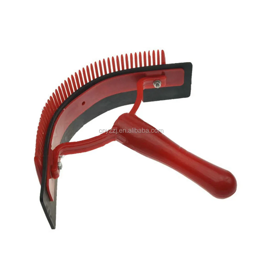 Horse Shedding Tool Hair Grooming Brush Set Kit Bag