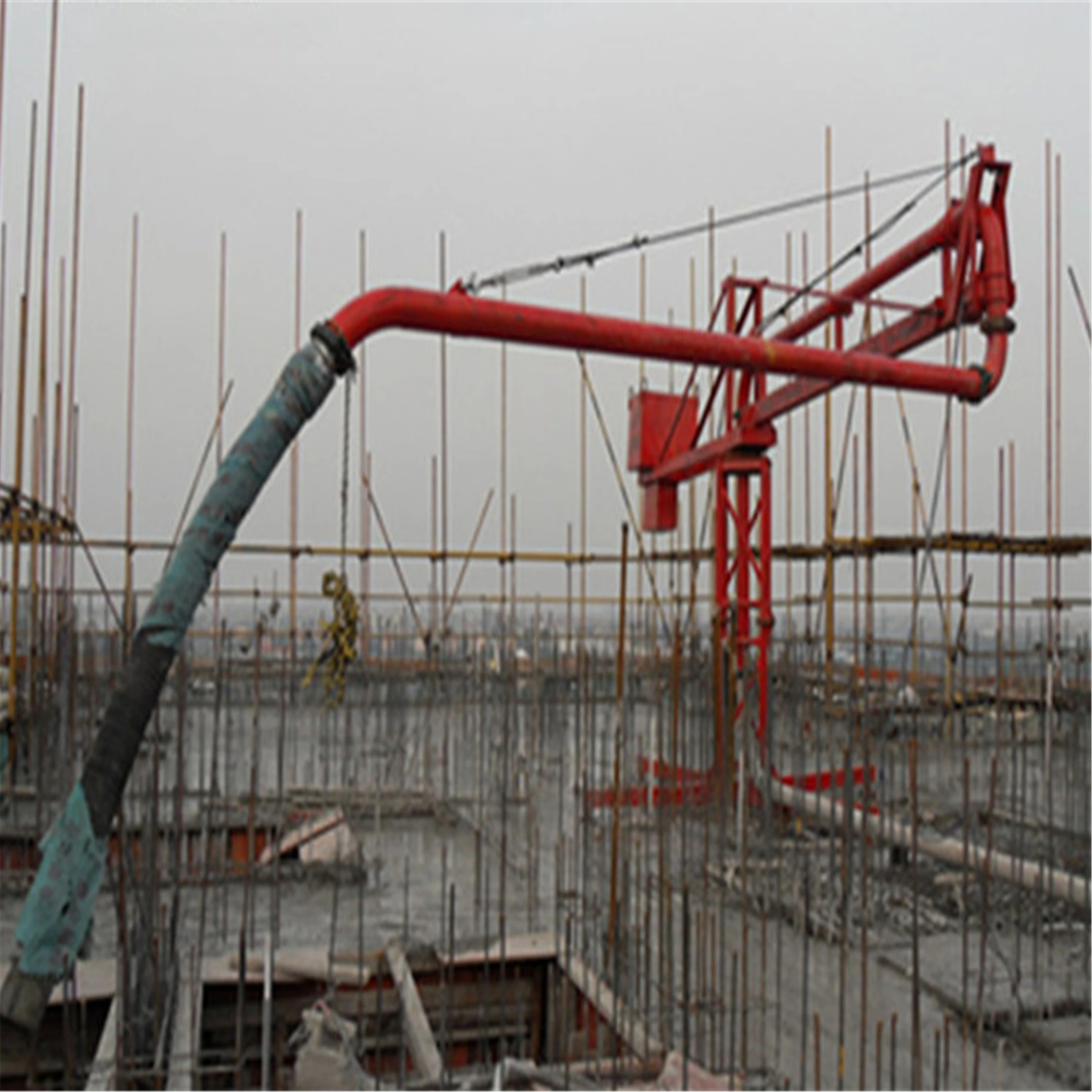 
china 15m mobile spider concrete placing boom for sale 