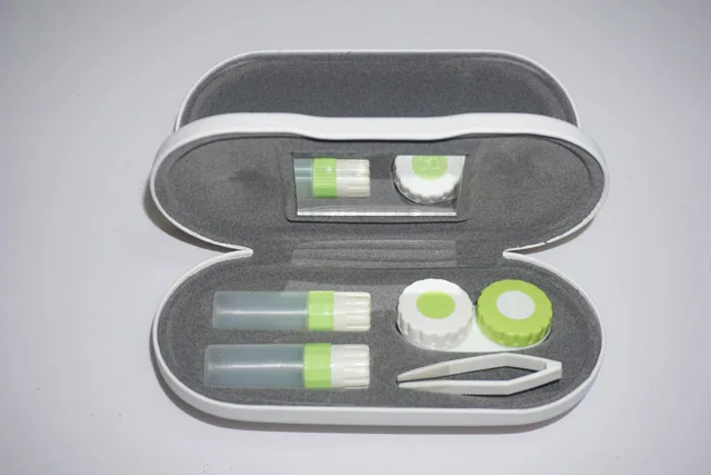 Custom Double Layers Iron Glasses Case contact lens case TH-288