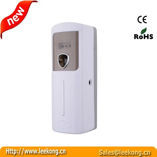 New Style Mini Wall Mounted ABS Plastic LCD Automatic Automatic Air Fragrance Dispenser with remote Toilet Restaurant Hotel