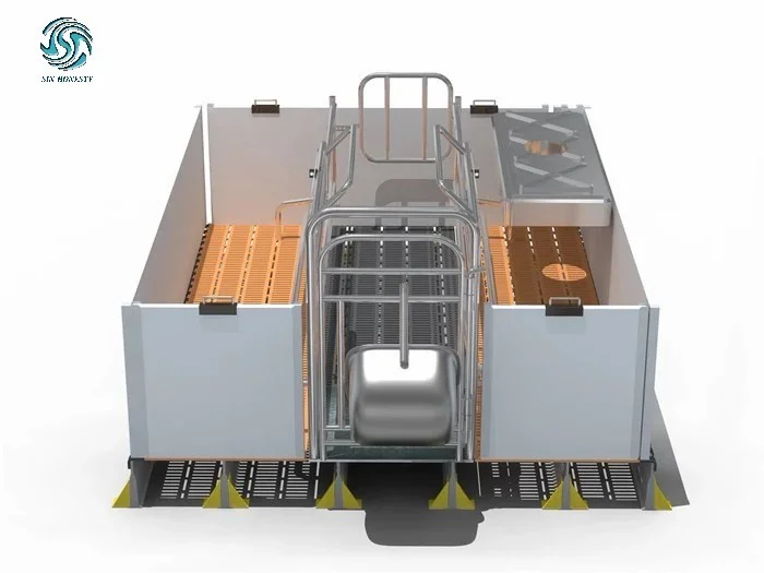 High quality galvanized pig farrowing crate for pig farm