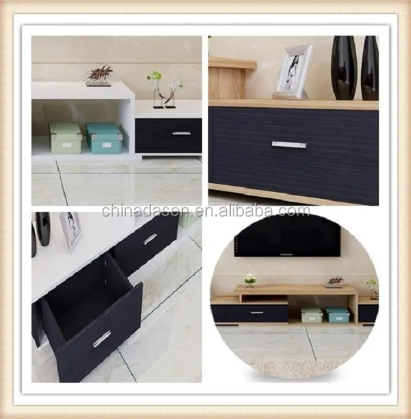High Quality Supplier Extendable Tv Stand Black Steel Building Style Living Room Flexible TV Stand Monitor Stand