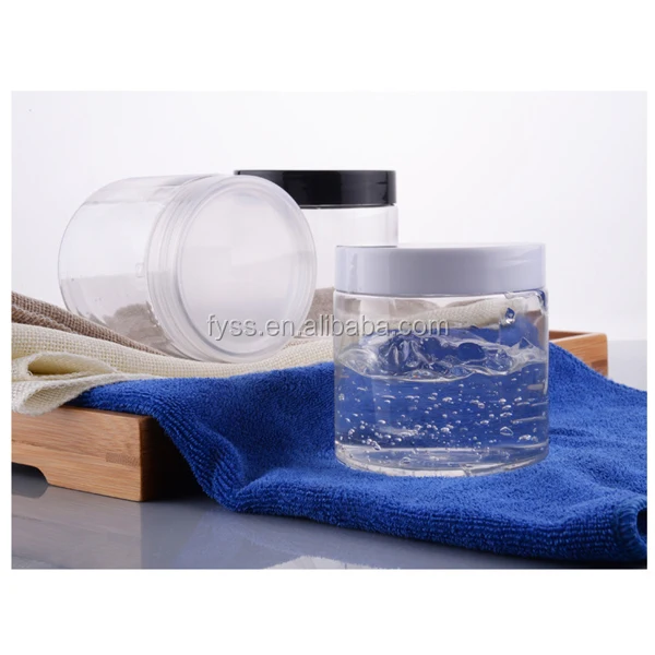 Container Wholesale Empty Fancy Skincare Jar Cream Cosmetic Plastic Skin Care Cream Plastic PP Clear Recyclable SUNSHINE Plastic