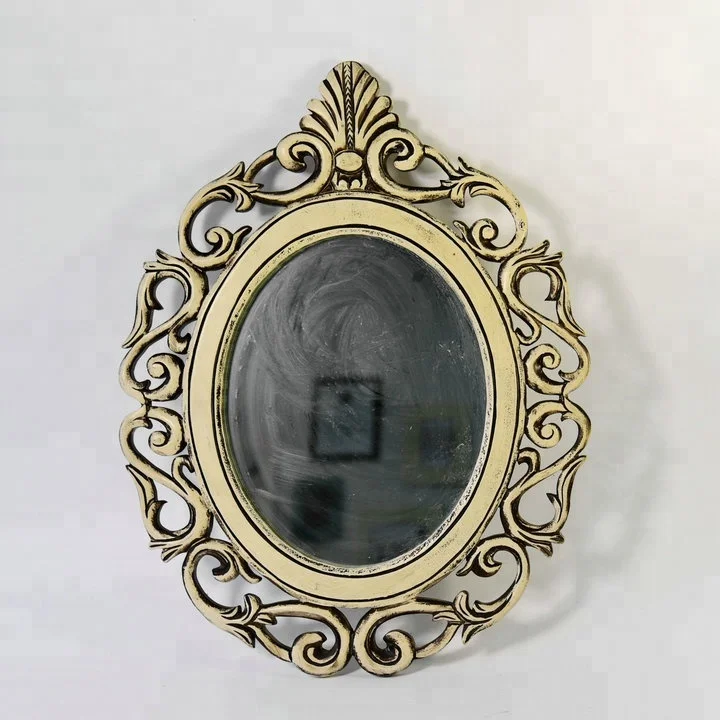 High quality competitive vintage wooden carved mirror