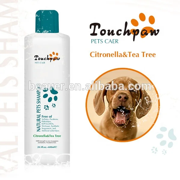 Natural Citronella & tea tree shampoo for Dog Hair steamer Protection Pet cleaning products pets shampoo