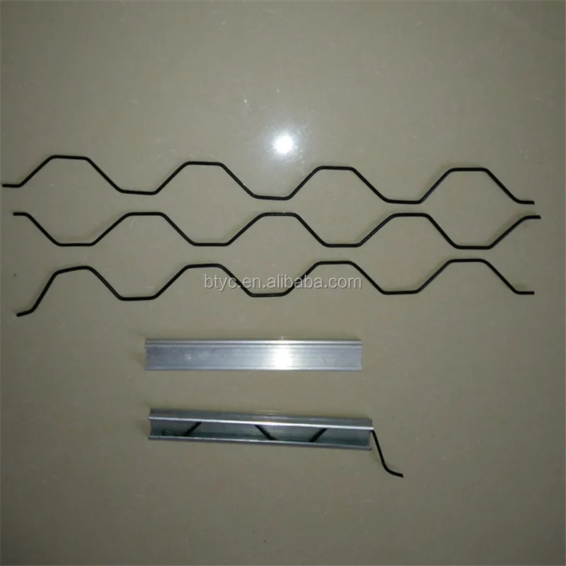 Тепличный оцинкованный профиль для фиксации пленки и зигзагообразный провод