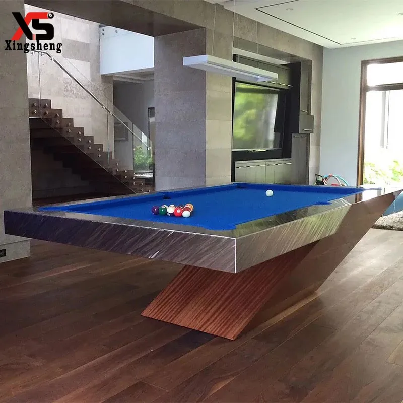 Высококачественный бильярдный стол американского дизайна на заказ, 9/8/7 футов, современный стиль, для помещений и улицы, для продажи