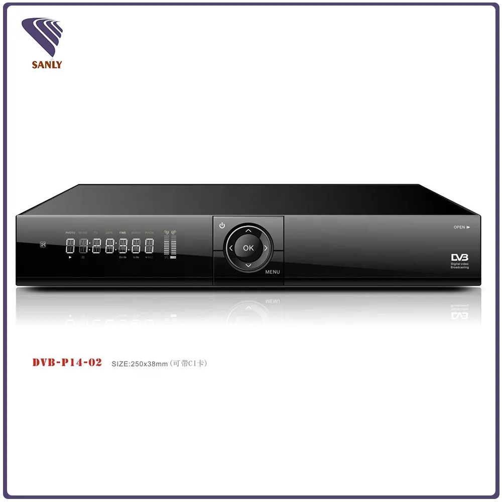 2021 FTA HEVC H.265 receiver dvb-t2 decoder with usb wifi dongle