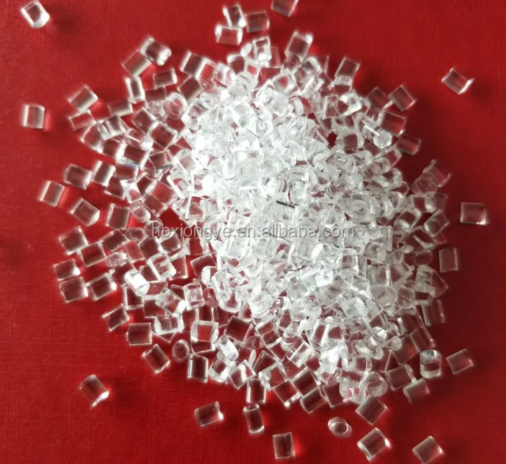 GPPS 525 Virgin Polystyrene Pellets GPPS 525 Plastic Raw Material for disposable forks
