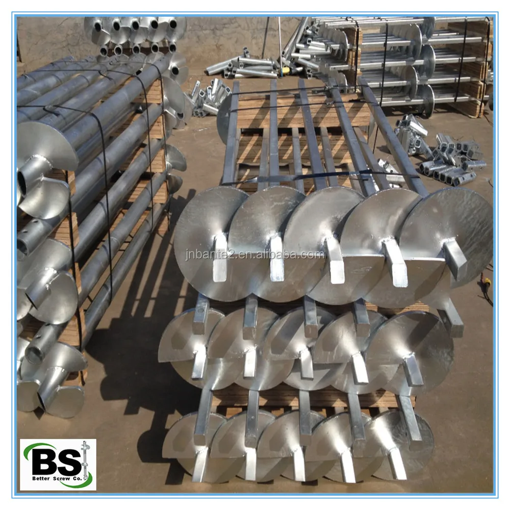 Australian 6mm round pipe Helical Pile
