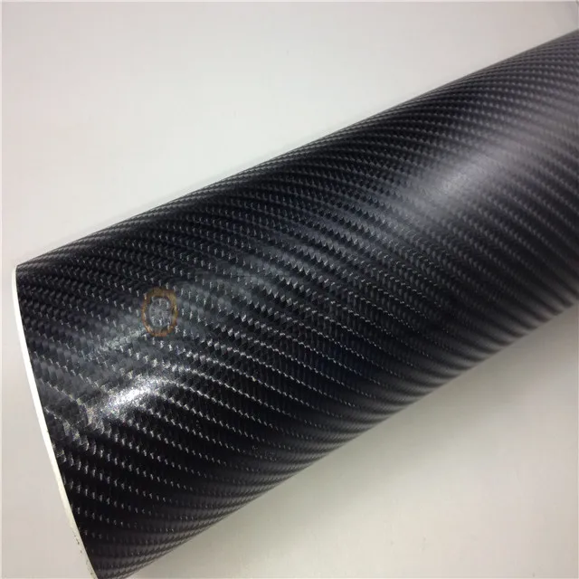 Decoration PVC 4D Carbon Fiber Vinyl For Mini Cooper Car Wrap Sticker
