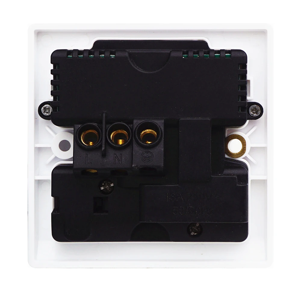 1712 15A Digital Display Wall Socket Type Voltage Protector Wall Mount Voltage Protector Single Phase AC 220V Tiqpit/tpoa CN;ZHE