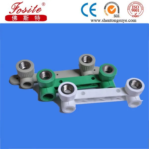 Good quality PPR Double brass Elbow