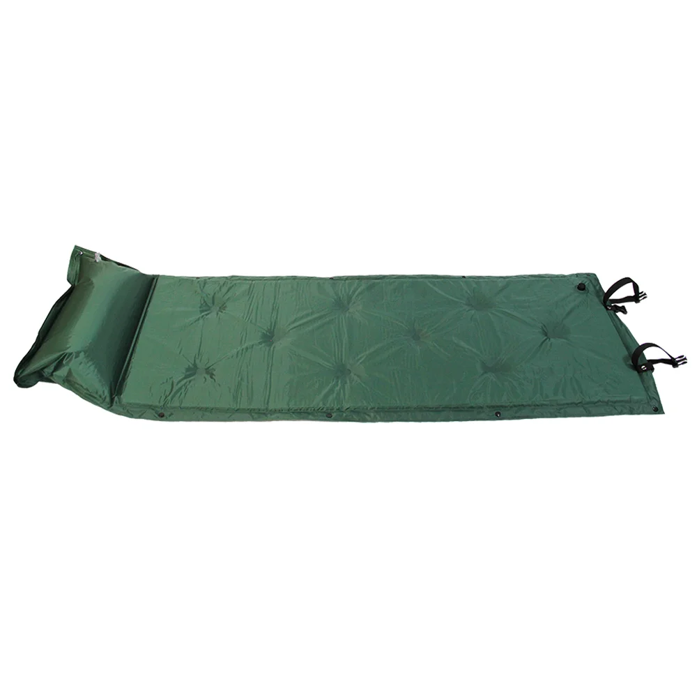 OUTDOOR PICNIC CAMPING WATER REPELLENT HIKING PVC AIR MATTRESS SELF INFLATING UNFOLDING CAMPING MAT