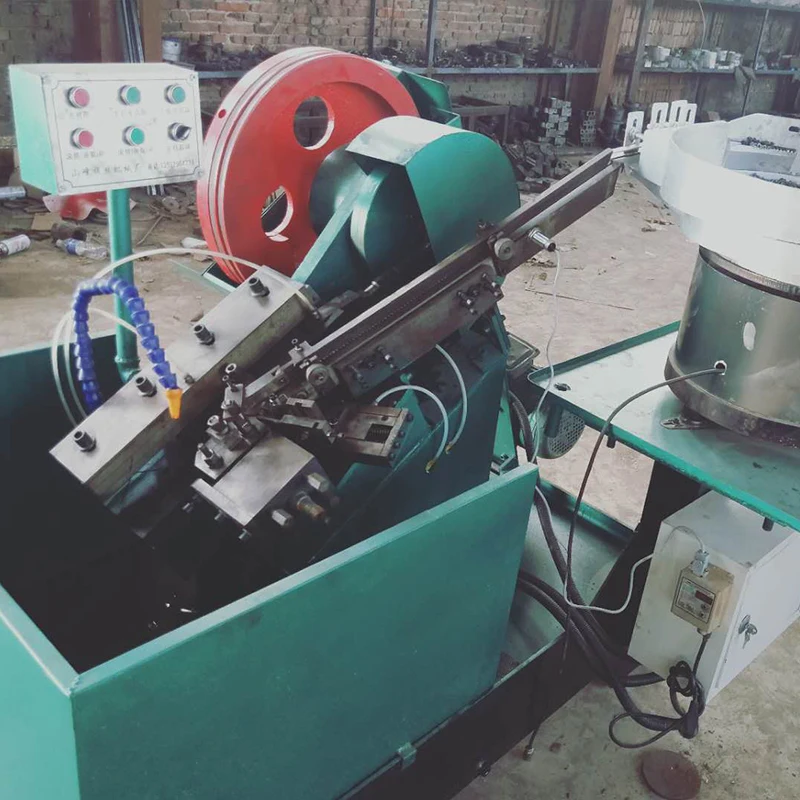 Factory price automatic cold heading riveting machine for making screws and nails